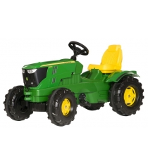 Детский педальный трактор Rolly Toys Farmtrac John Deere 6210R 601066